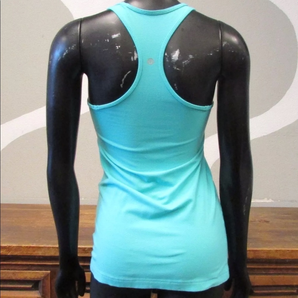 ❗️sold❗️Lululemon kayak blue cool racer back tank